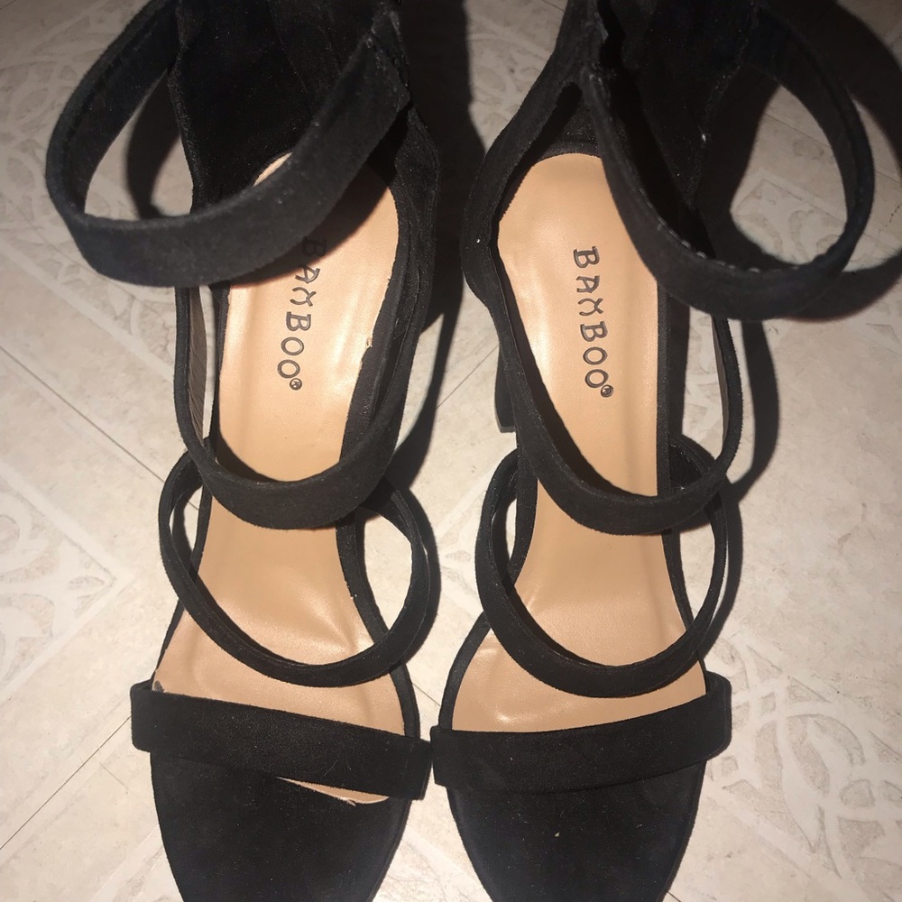 Black heels